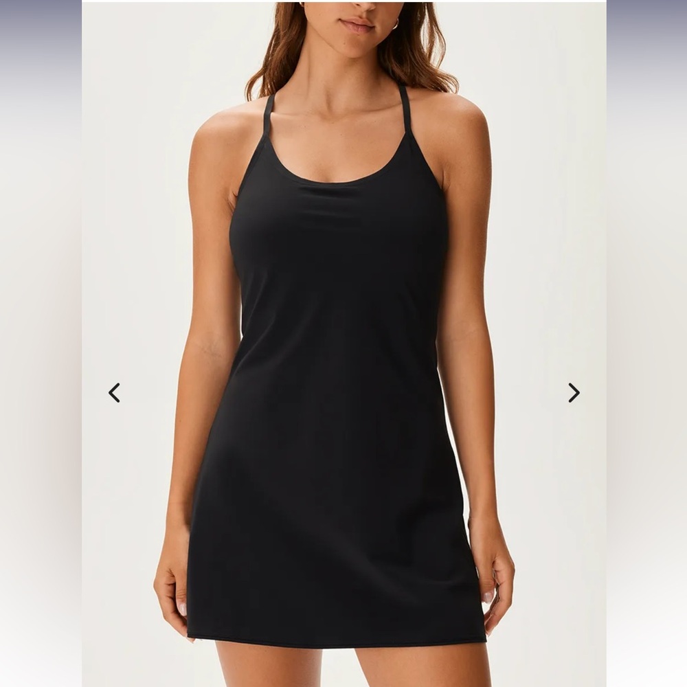 Outdoor Voices Exercise Dress Black Size Small